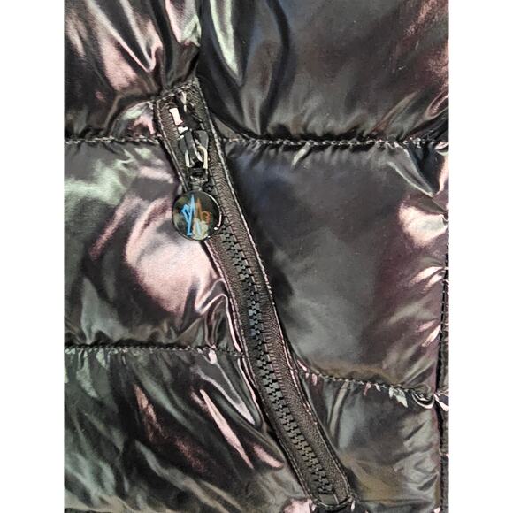 Moncler Bady down   Black Shiny Jacket  Size 4/Midium - Picture 14 of 15